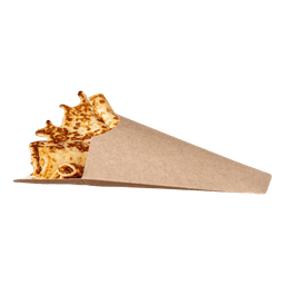 Упаковка бумажная для сладкого стрит-фуда блины/вафли 210*160*50 мм OSQ Crepe Cone КРАФТ Упаковка бумажная для сладкого стрит-фуда блины/вафли 210*160*50 мм OSQ Crepe Cone КРАФТ